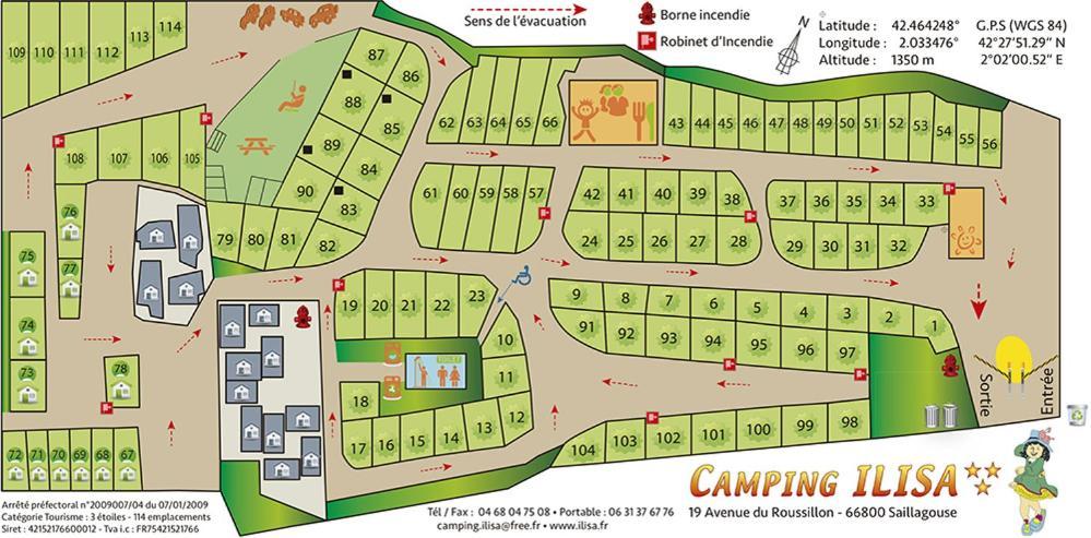 Mobil Home Dans Camping 사일라구즈 외부 사진
