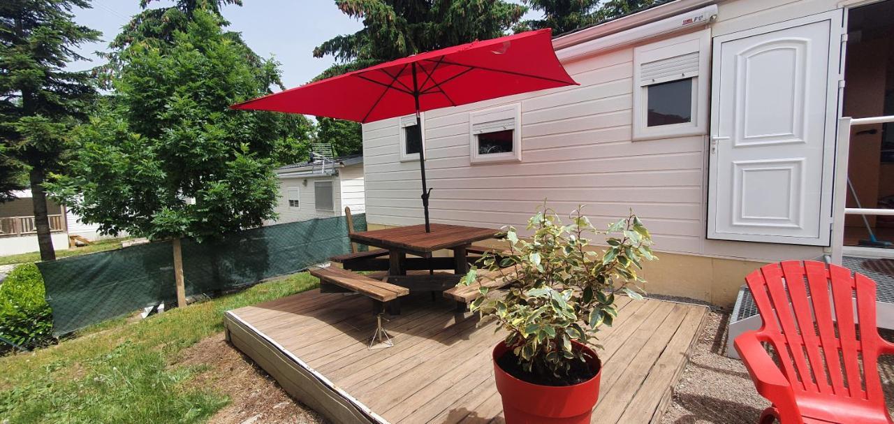 Mobil Home Dans Camping 사일라구즈 객실 사진